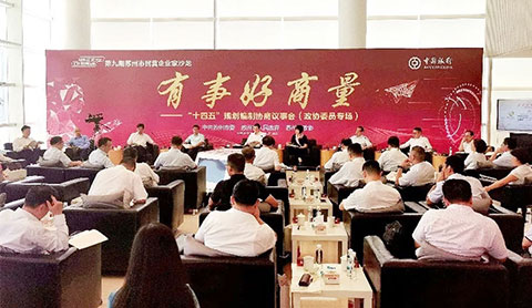 為“十四五”發展建言獻策，我司董事長參加蘇州市協商議事活動
